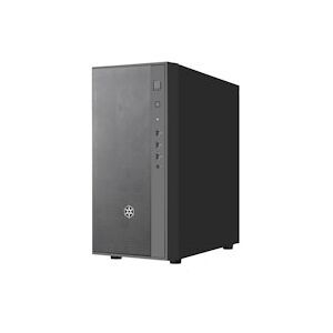 Silverstone Fara R1 Mid-Tower Case - Black Tempered Glass