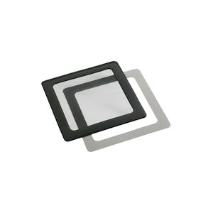 DEMCiflex Dust Filter 80mm, Square - Black/Black