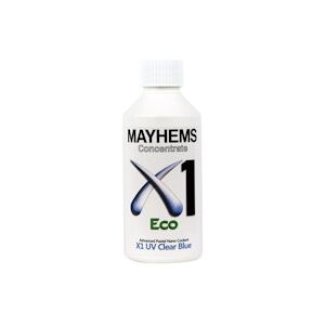 Mayhems - PC Coolant - X1 Concentrate - Eco Friendly Series, UV Fluorescent,  250 ml, Clear Blue