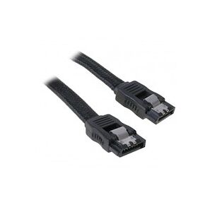 BitFenix Alchemy SATA 6GB/s braided cable 30cm - Black