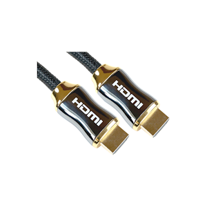 Overclockers UK OcUK Professional 2m Braided HDMI High Speed with Ethernet Cable (NL2HDMI-02)