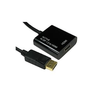 Overclockers UK OcUK Value Display Port to HDMI Active Adaptor 4k