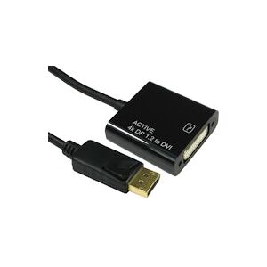 Overclockers UK OcUK Value Display Port to DVI-D Active Adapter - 4K