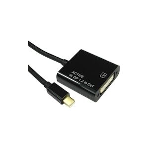 Overclockers UK OcUK Value Mini Display Port To DVI-D Active Adapter - 4K