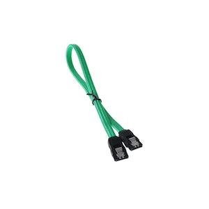 BitFenix Alchemy SATA 6GB/s braided cable 30cm - Green