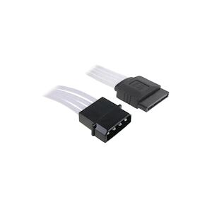 BitFenix Alchemy Molex to SATA adapter 45 cm - sleeved white / black