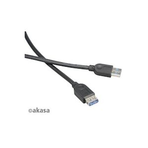 Akasa USB 3.0 150cm Male to Female Extension Cable (AK-CBUB02-15BK)