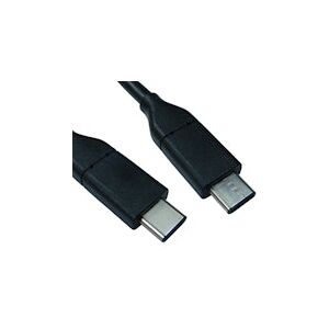 Overclockers UK OcUK Value USB 3.1 Type C (M) to Type C (M) 1m Cable - Black