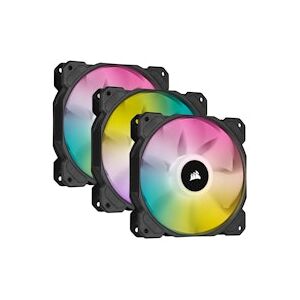 Corsair iCUE SP120 RGB Elite 120mm High Performance Addressable RGB Triple Fan Pack (CO-9050109-WW)