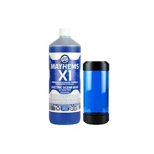 Mayhems - PC Coolant - X1 Premix - Eco Friendly Series, UV Fluorescent, 1 Litre, Blue