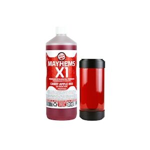 Mayhems - PC Coolant - X1 Premix - Eco Friendly Series, UV Fluorescent, 1 Litre, Red