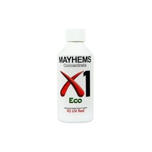 Mayhems - PC Coolant - X1 Concentrate - Eco Friendly Series, UV Fluorescent,  250 ml, Red