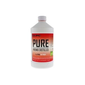 XSPC PURE Premix Distilled Coolant 1 Litre - UV Red