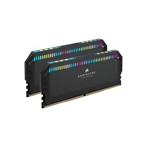 Corsair Dominator Platinum RGB 32GB (2X16GB) DDR5 PC5-49600C36 6200MHz Dual Channel Kit - Black (CMT32GX5M2X6200C36)