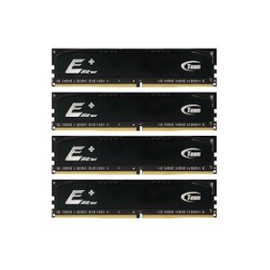 Team Group Elite 16GB (4x4GB) DDR4 PC4-19200C16 2400MHz Quad Channel Kit -