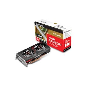 Sapphire Radeon RX 7600 Pulse Gaming 8GB GDDR6 PCI-Express Graphics Card