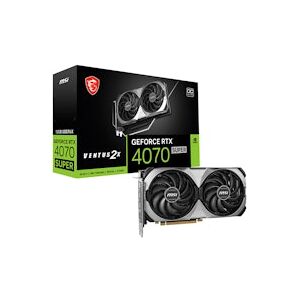 MSI GeForce RTX 4070 SUPER Ventus 2X OC 12GB GDDR6X PCI-Express Graphics Card