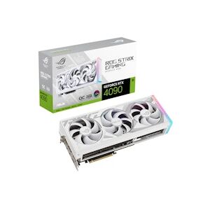 Asus GeForce RTX 4090 ROG Strix OC White Edition 24GB GDDR6X PCI-Express Graphics Card