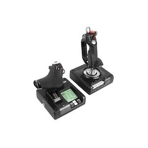 Logitech G Saitek X52 Pro Flight Controller And Throttle Joystick - PC (945-000003)