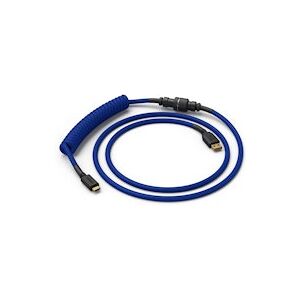 Glorious Coiled Cable USB-C to USB-A – Cobalt Blue (GLO-CBL-COIL-COBALT)