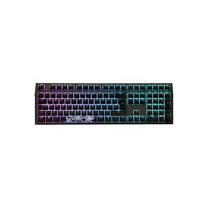 Ducky Shine 7 RGB USB Mechanical Gaming Keyboard Speed Silver Cherry MX Switch UK Layout