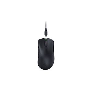 Razer DeathAdder V3 Pro USB Optical Wireless RGB Gaming Mouse - Black (RZ01-04630100-R3G1)