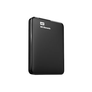 WD Elements Portable 1.0TB USB 3.0 External Hard Drive (WDBUZG0010BBK)