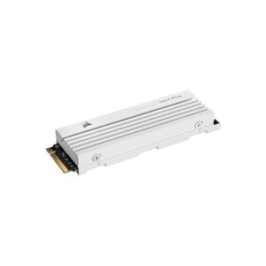 Corsair Force MP600 PRO LPX 2TB WHITE NVMe PCIe 4.0 M.2 Solid State Drive with Heatsink (CSSD-F2000GBMP600PLPW)