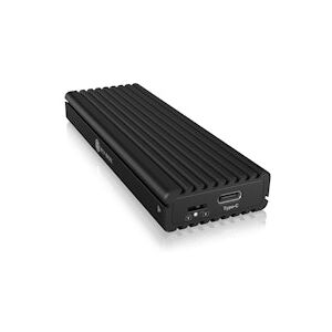 Icy Box IcyBox Enclosure for 1x M.2 NVMe & SATA SSD with USB 3.2 (Gen 2) Type-C® & Type-A Connector