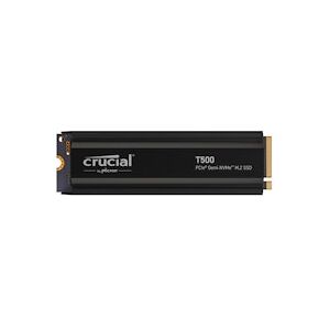 Crucial T500 1TB NVMe PCIe Gen4 M.2 Solid State Drive with Heatsink