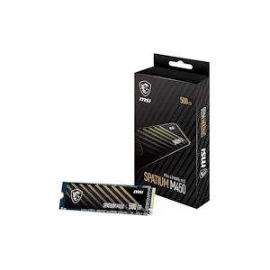 MSI SPATIUM M450 500GB SSD PCIe 4.0 NVMe M.2 Solid State Drive