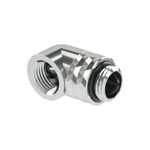 Barrow Dazzle Series 90 Degree Rotary Fitting - Shiny Silver