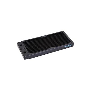 Alphacool NexXxoS ST25 Full Copper 240mm Single Fan Radiator - Black