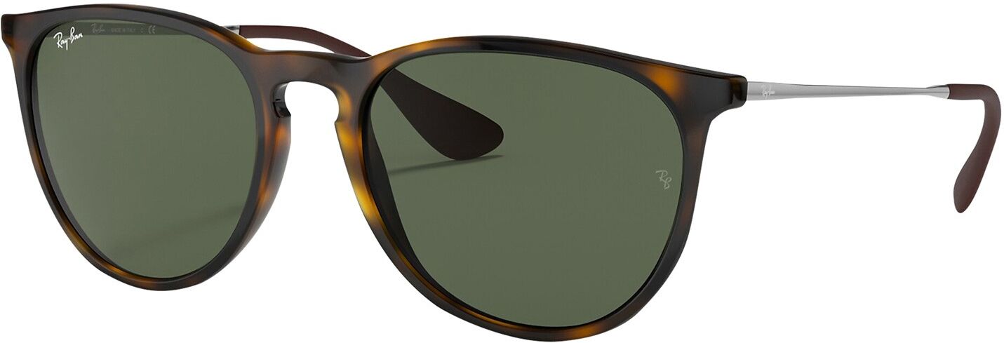 Ray-Ban Erika Classic Sunglasses  - Light Havana/Dark Green - Male - Size: One Size