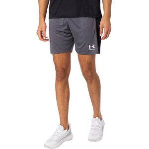 Under Armour Challenger Knit Shorts - Castlerock/White - Male - Size: S Under Armour Challenger Knit Shorts - Castlerock/White - Male - Size: S