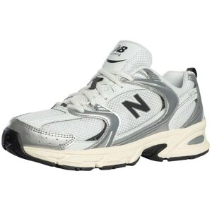 New Balance 530 Mesh Trainers - Silver Metallic/Black - Male - Size: 9 UK New Balance 530 Mesh Trainers - Silver Metallic/Black - Male - Size: 9 UK
