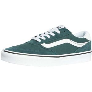 Vans Brooklyn Suede Canvas Trainers - Mystic Moss - Male - Size: 8 UK Vans Brooklyn Suede Canvas Trainers - Mystic Moss - Male - Size: 8 UK