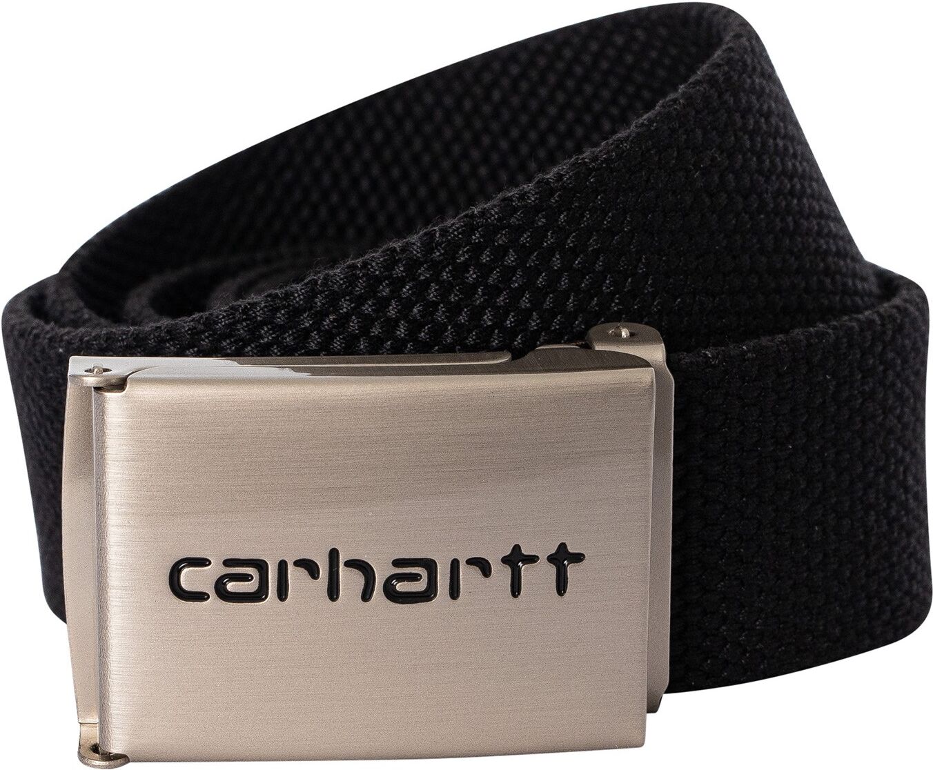 Carhartt WIP Clip Chrome Belt - Black - Male - Size: One Size