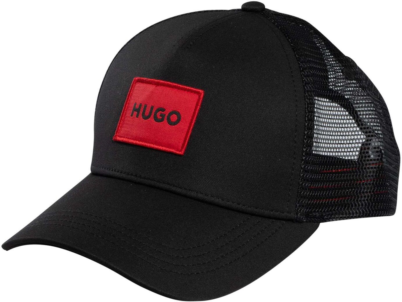 HUGO Kody Mesh Baseball Cap - Black - Male - Size: One Size