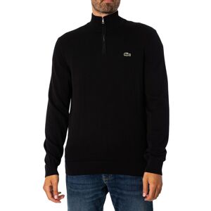 Lacoste Zip Knit - Black - Male - Size: XXL Lacoste Zip Knit - Black - Male - Size: XXL