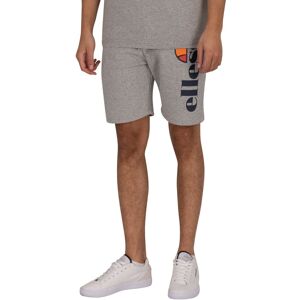 Ellesse Bossini Fleece Sweat Shorts - Grey Marl - Male - Size: M Ellesse Bossini Fleece Sweat Shorts - Grey Marl - Male - Size: M