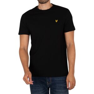 Lyle & Scott Plain T-Shirt - Jet Black - Male - Size: XXL Lyle & Scott Plain T-Shirt - Jet Black - Male - Size: XXL