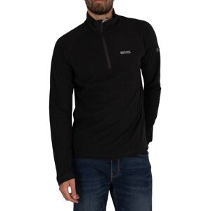 Regatta Montes Lightweight Half Zip Mini Stripe Sweatshirt - Ash - Male - Size: XXL Regatta Montes Lightweight Half Zip Mini Stripe Sweatshirt - Ash - Male - Size: XXL