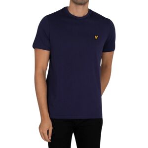 Lyle & Scott Organic Cotton Plain T-Shirt - Navy - Male - Size: XXL Lyle & Scott Organic Cotton Plain T-Shirt - Navy - Male - Size: XXL