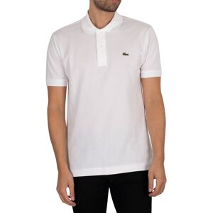 Lacoste Classic Logo Polo Shirt - White - Male - Size: 3XL Lacoste Classic Logo Polo Shirt - White - Male - Size: 3XL