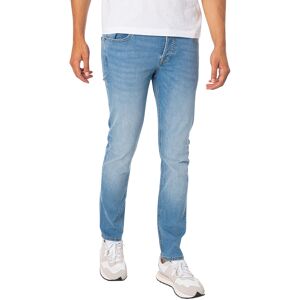 jack & jones Glenn Original 330 Slim Jeans - Blue Denim - Male - Size: 36W x 32L jack & jones Glenn Original 330 Slim Jeans - Blue Denim - Male - Size: 36W x 32L