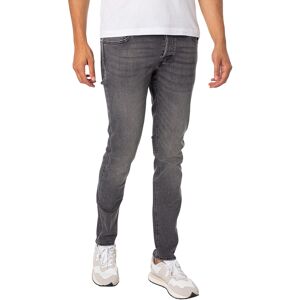 jack & jones Glenn Original 349 Slim Jeans - Black Denim - Male - Size: 31W x 34L jack & jones Glenn Original 349 Slim Jeans - Black Denim - Male - Size: 31W x 34L