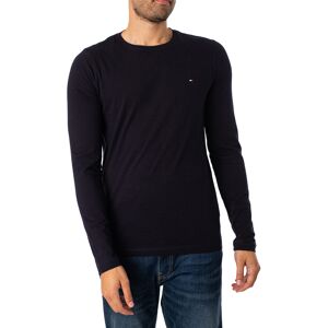 Tommy Hilfiger Stretch Extra Slim Fit Longsleeved T-Shirt - Desert Sky - Male - Size: L Tommy Hilfiger Stretch Extra Slim Fit Longsleeved T-Shirt - Desert Sky - Male - Size: L