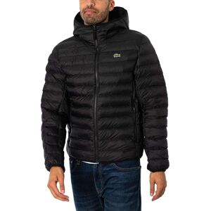 Lacoste Quilted Puffed Jacket - Black - Male - Size: XXL Lacoste Quilted Puffed Jacket - Black - Male - Size: XXL