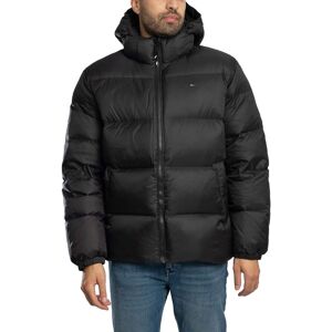 Tommy Jeans Essential Down Jacket - Black - Male - Size: L Tommy Jeans Essential Down Jacket - Black - Male - Size: L
